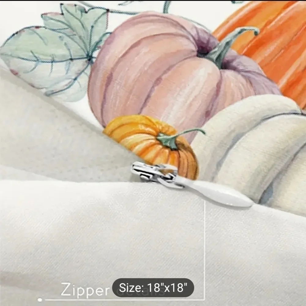 Pumpkin Pillow Case